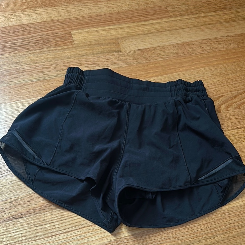 Black Lululemon shorts